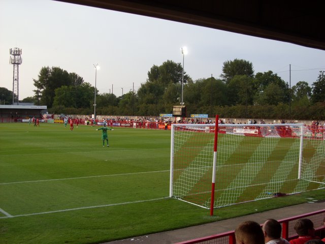 The East Terrace During the Match